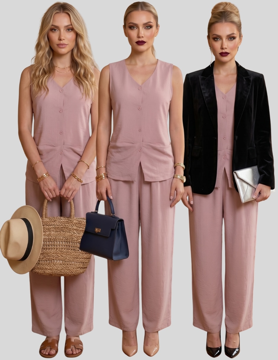 Conjunto formal malabis para mujer