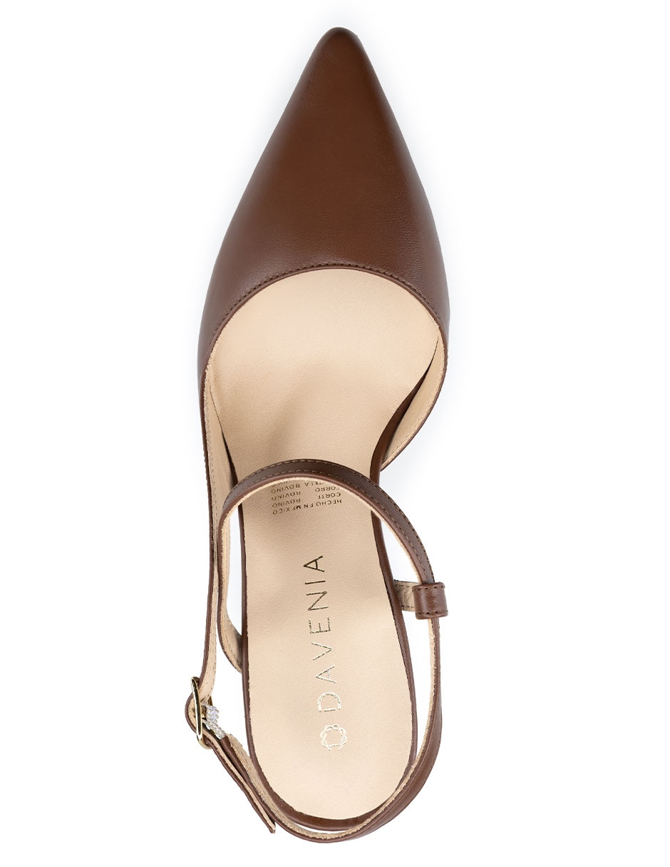Zapatilla de piel Davenia