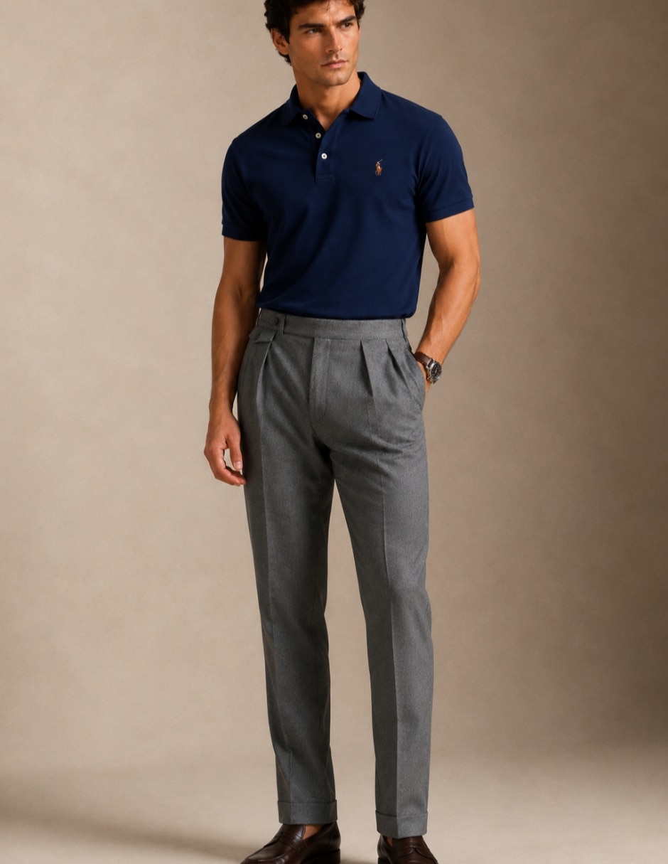 Playera tipo polo para hombre 4