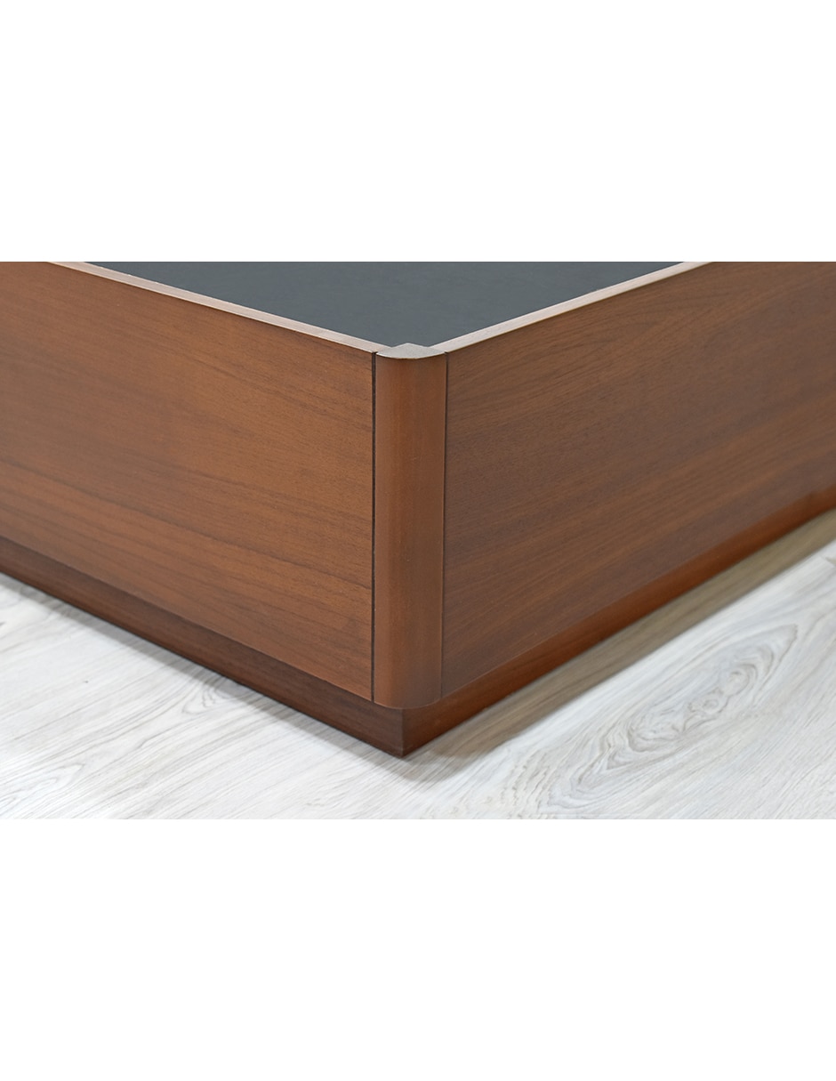 Base para cama armable Haus de chapa madera