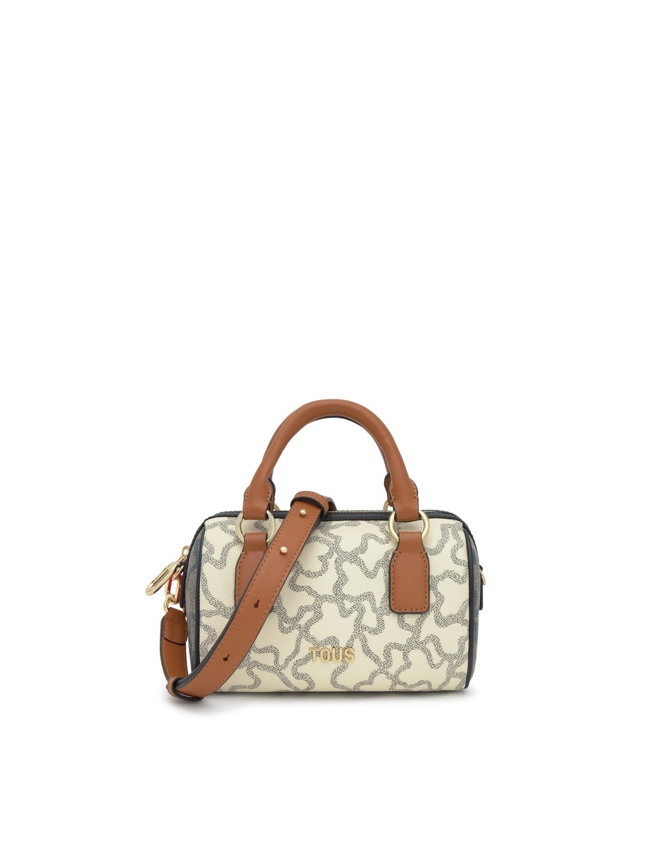 Bolsa bowler kaos icon f de vinil para mujer