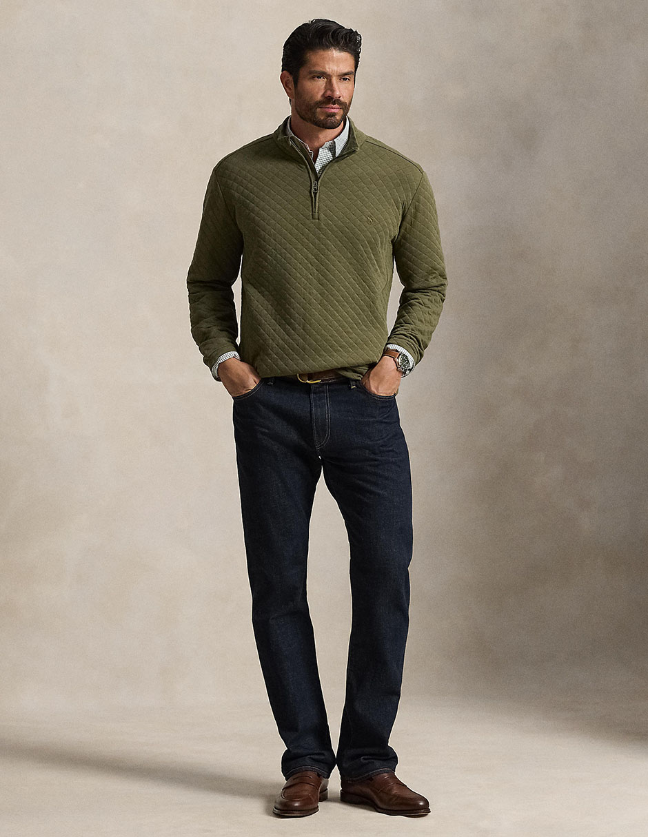 Suéter cuello con cierre para hombre 5