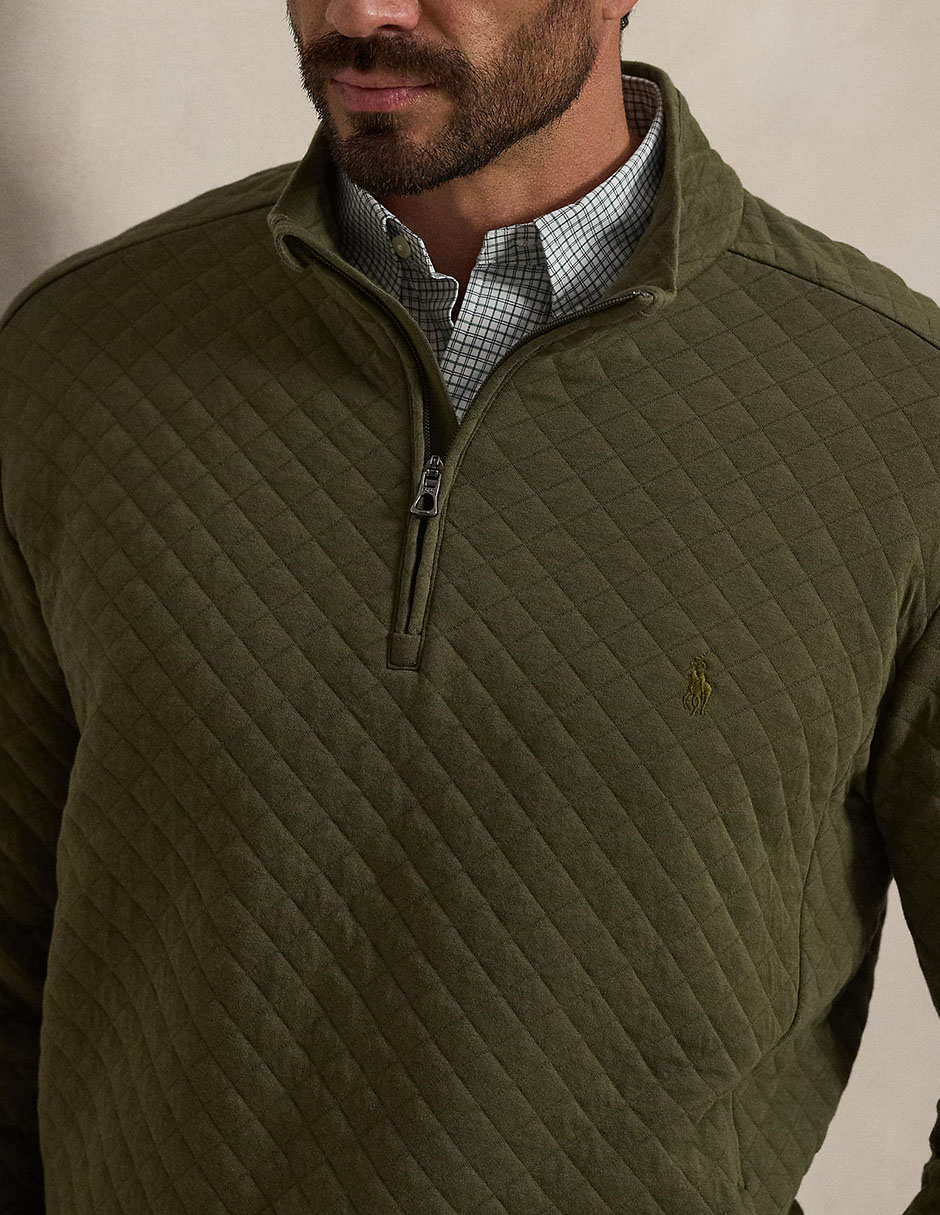 Suéter cuello con cierre para hombre 2