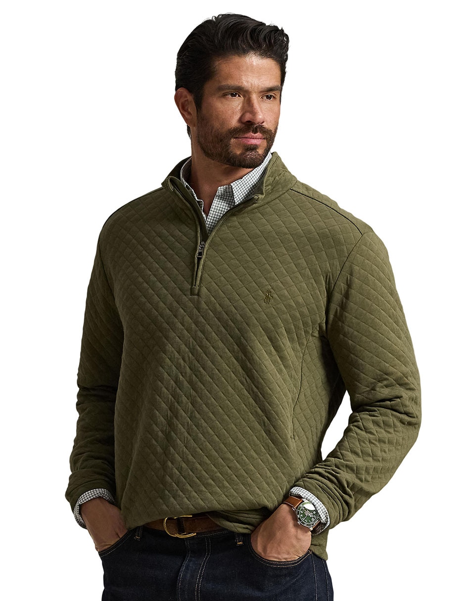 Suéter cuello con cierre para hombre 7