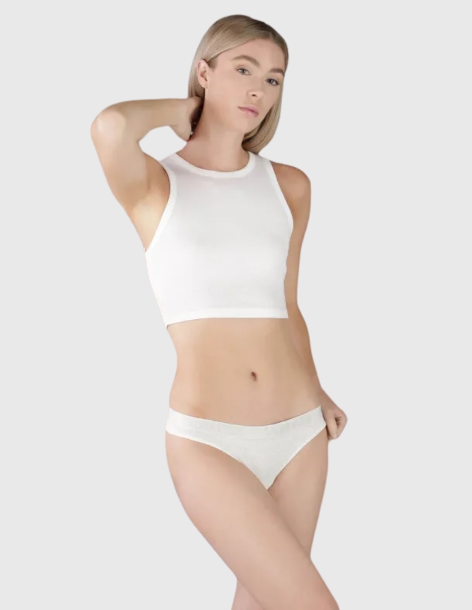 Set tanga de algodón para mujer 2