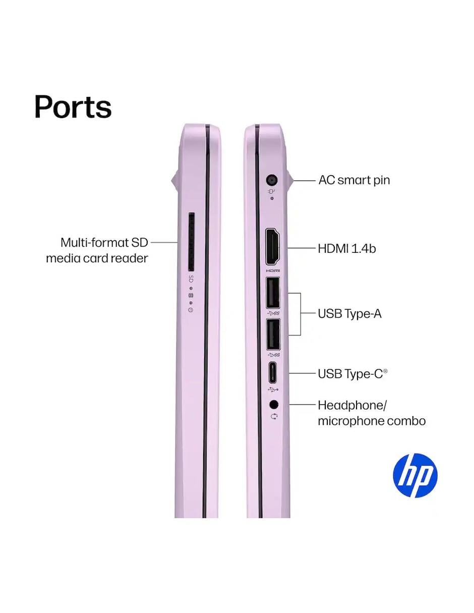 Laptop HP 14 pulgadas HD Intel N95 Integradas 4 GB RAM