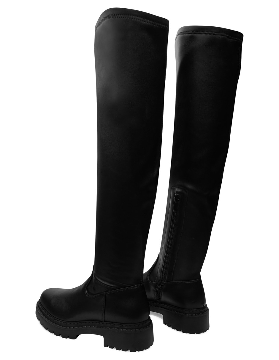 Bota abajo de la rodilla para mujer 4