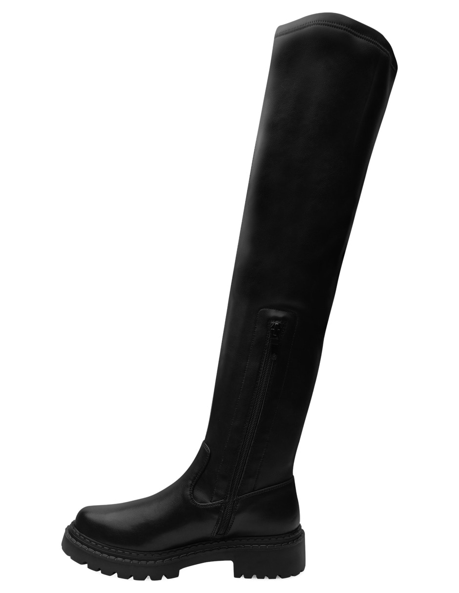 Bota abajo de la rodilla para mujer