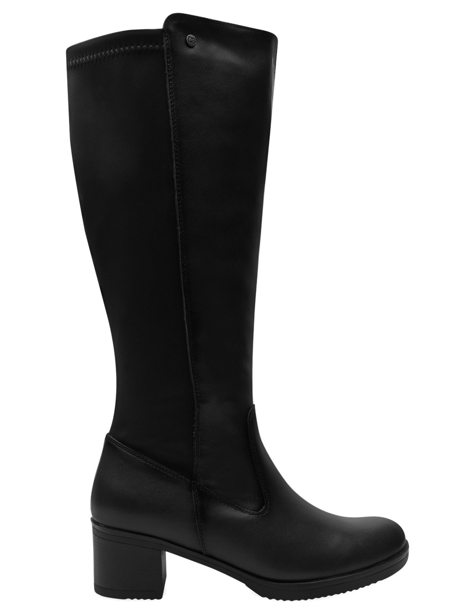 Bota abajo de la rodilla de pel para mujer 4