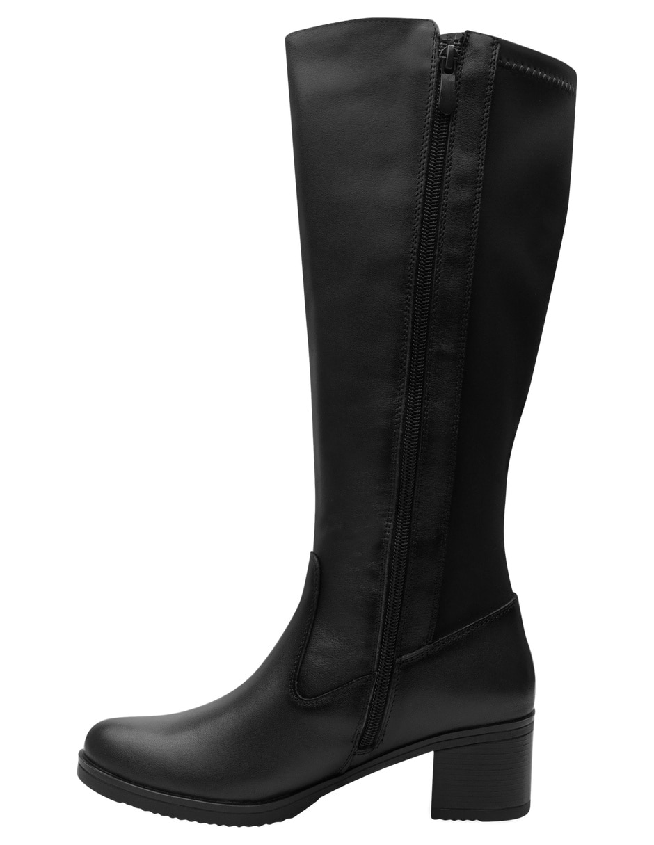 Bota abajo de la rodilla de pel para mujer Bota abajo de la rodilla de pel para mujer