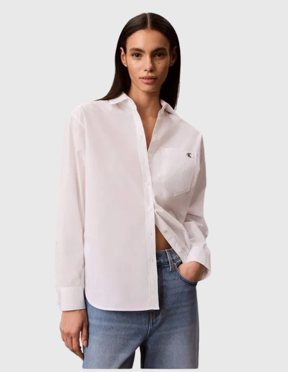 Blusa manga larga para mujer