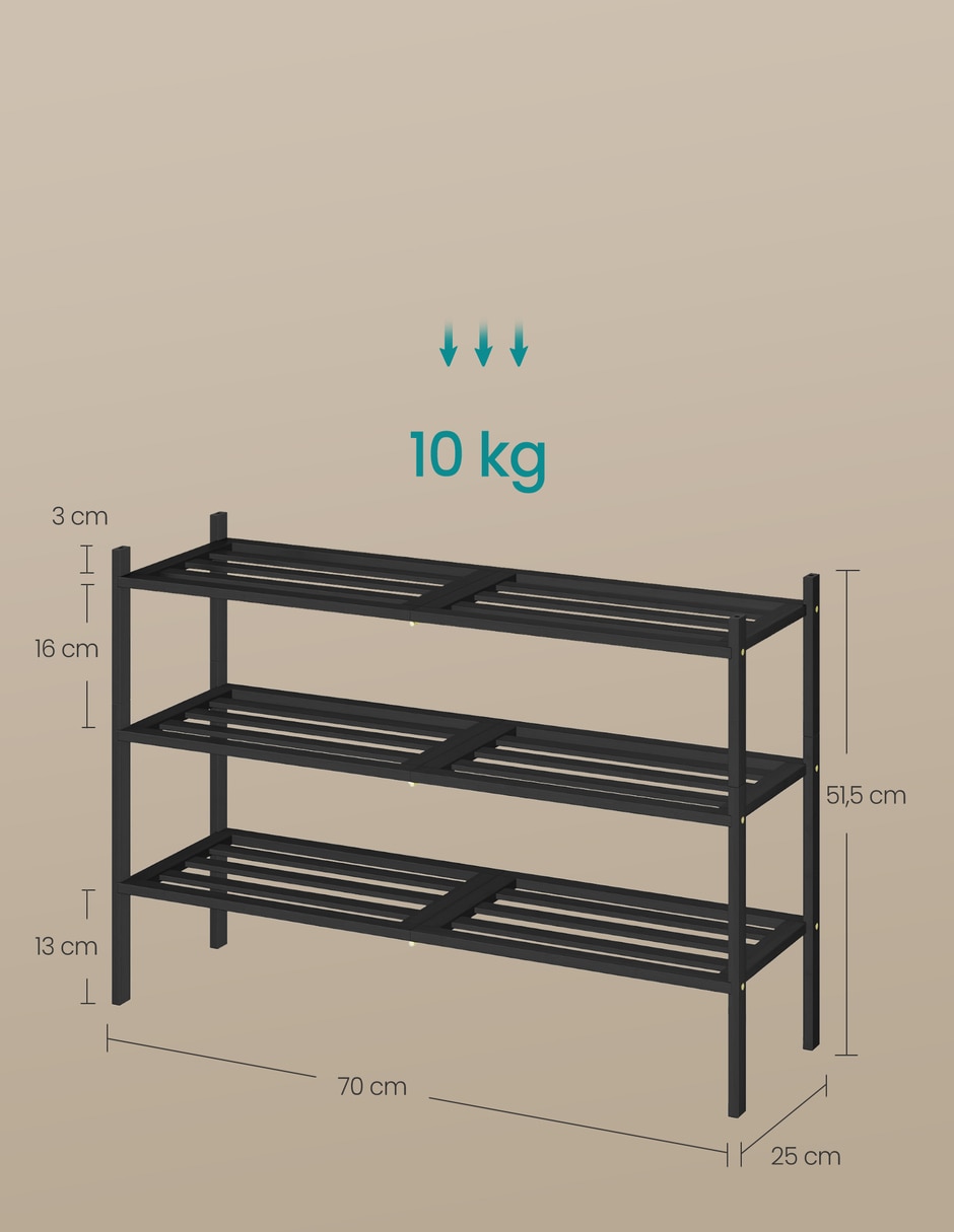 Estante de bambú Bambou MLBS053BH01 4