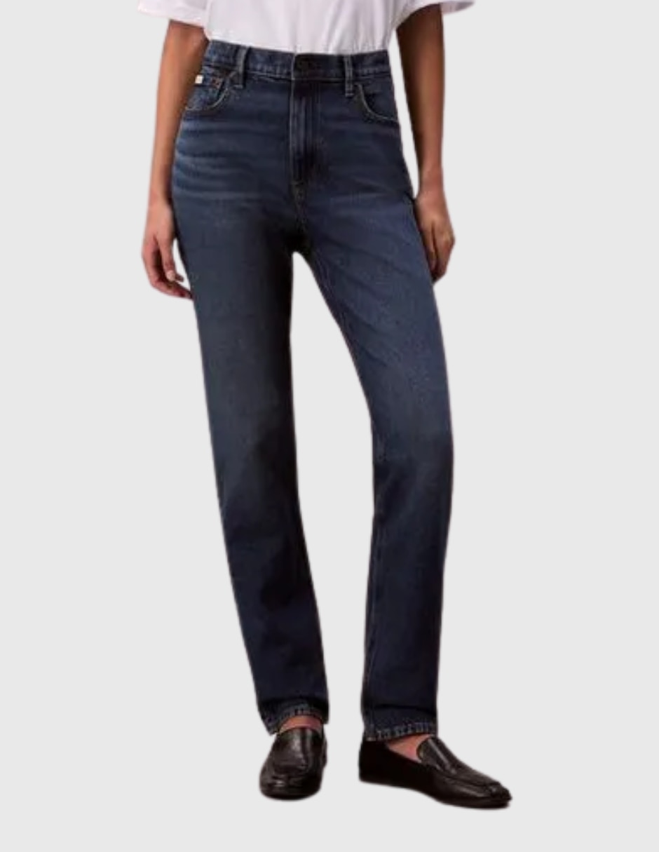 Jeans Mom media cintura para mujer Jeans Mom media cintura para mujer