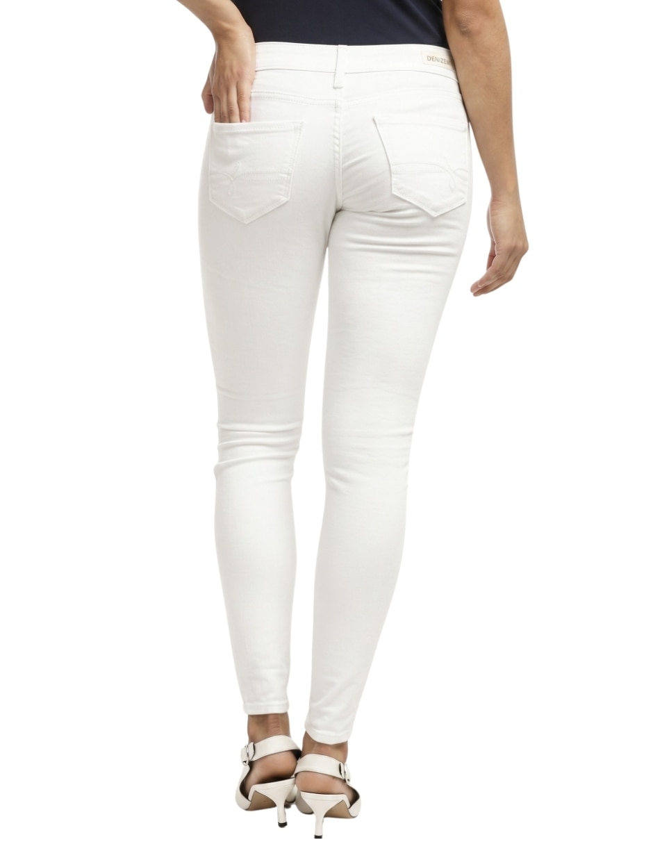 Jeans Skinny media cintura para mujer 2