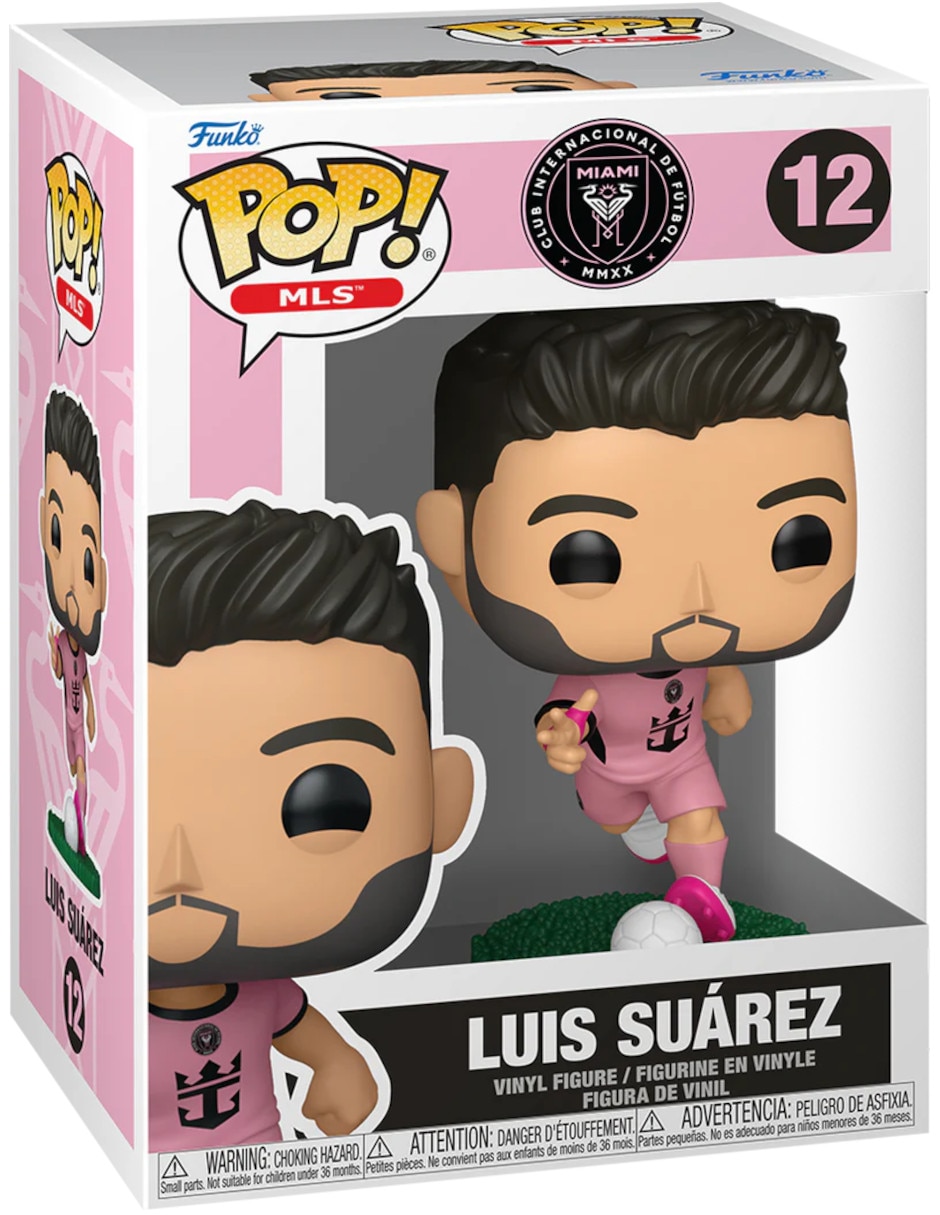 Figura de colección Club Internacional de Fútbol Miami Luis Suárez Funko