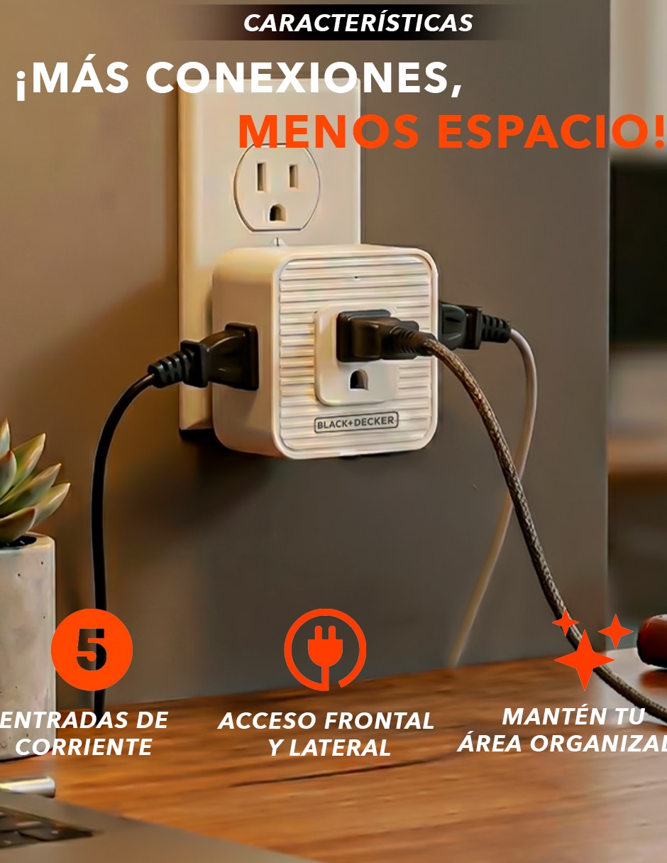 Multicontacto BDXEEMTTAP5 de 5 contactos 7