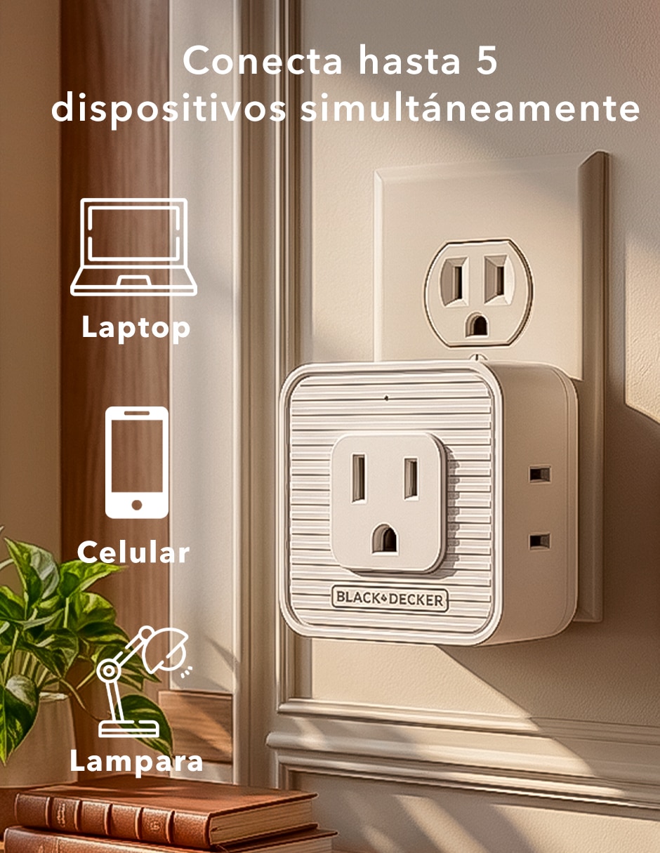 Multicontacto BDXEEMTTAP5 de 5 contactos 8