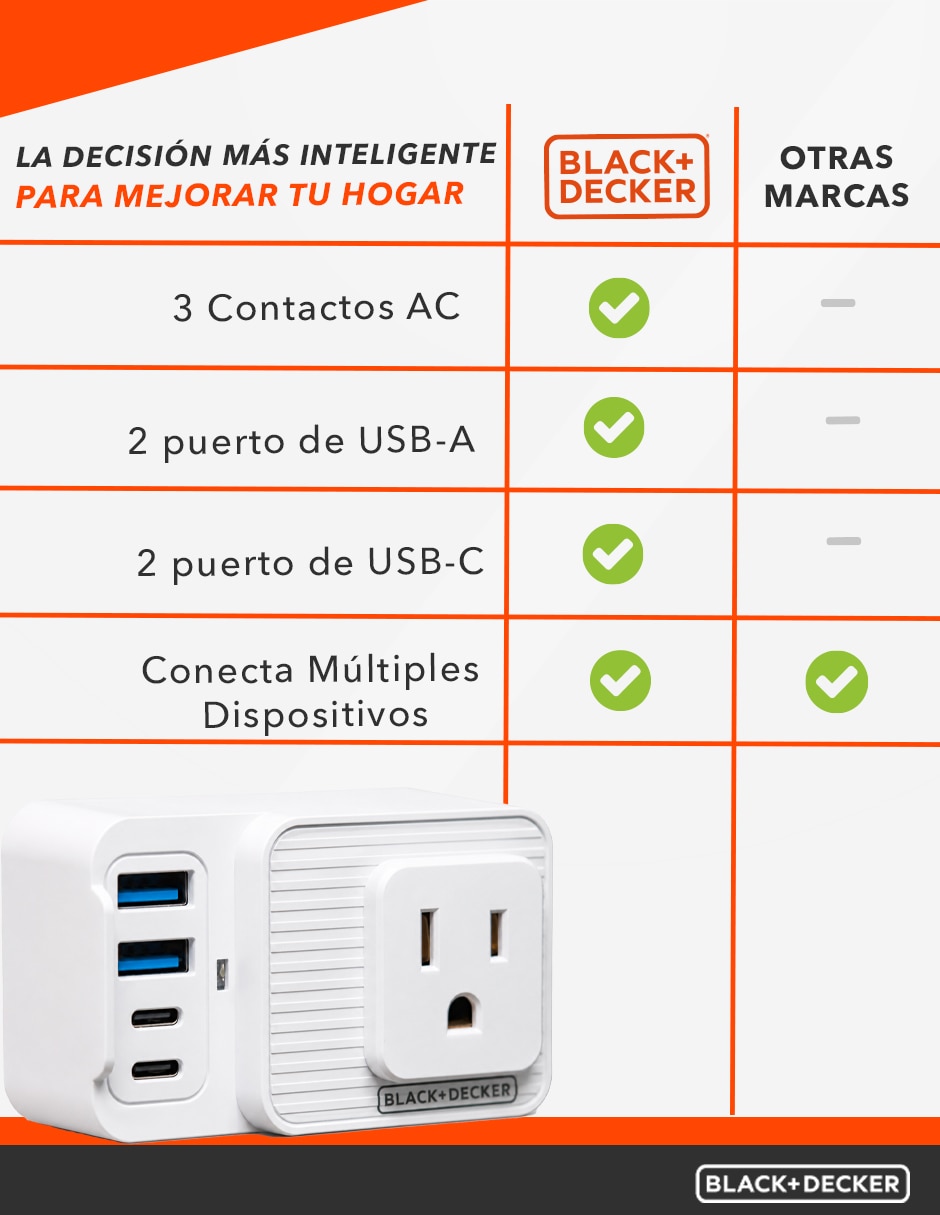 Multicontacto BDXEEMTTAP6 de 7 contactos 3