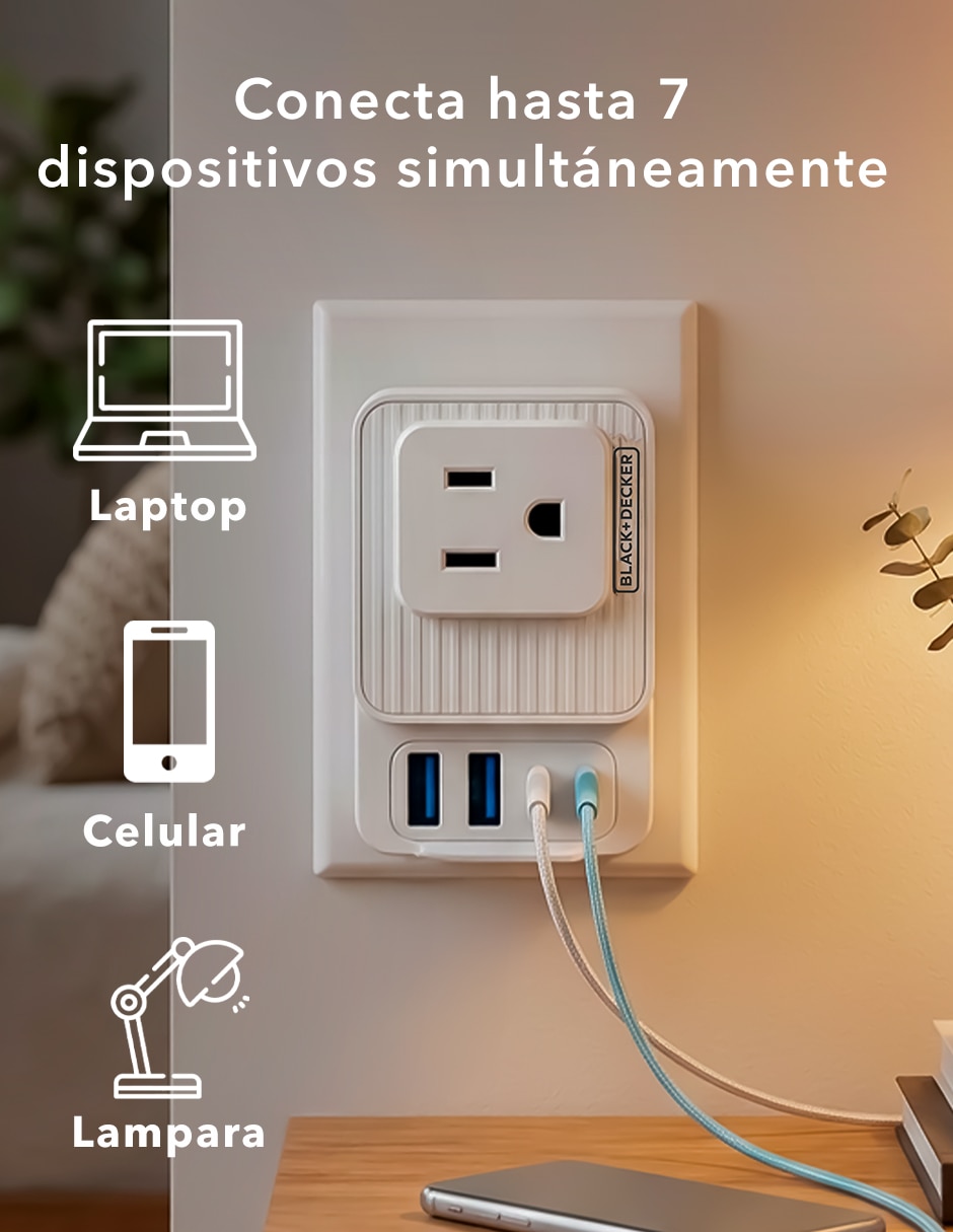 Multicontacto BDXEEMTTAP6 de 7 contactos 4