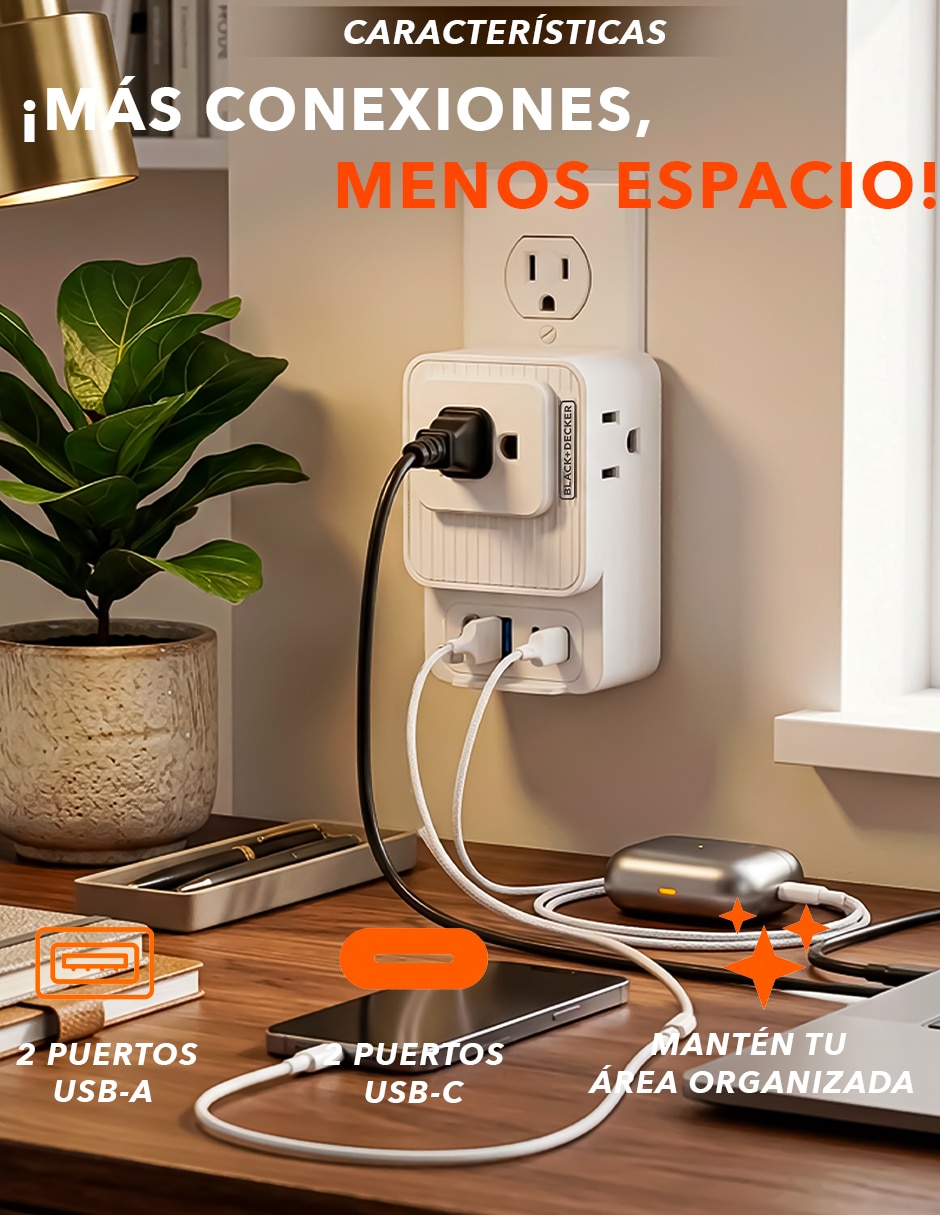 Multicontacto BDXEEMTTAP6 de 7 contactos 5