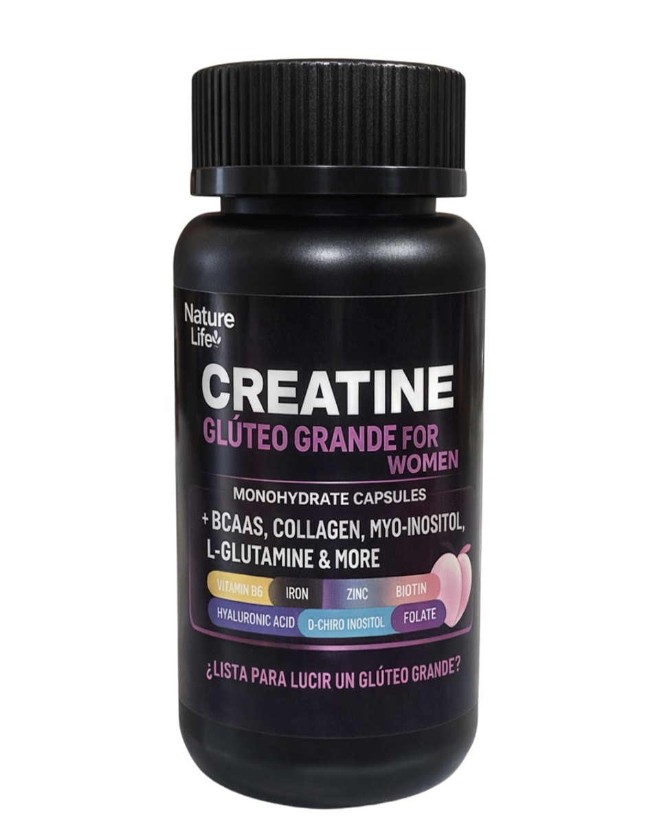 Tratamiento para glúteos kit Crema micropeptonica y creatina gluteos crecimiento 5
