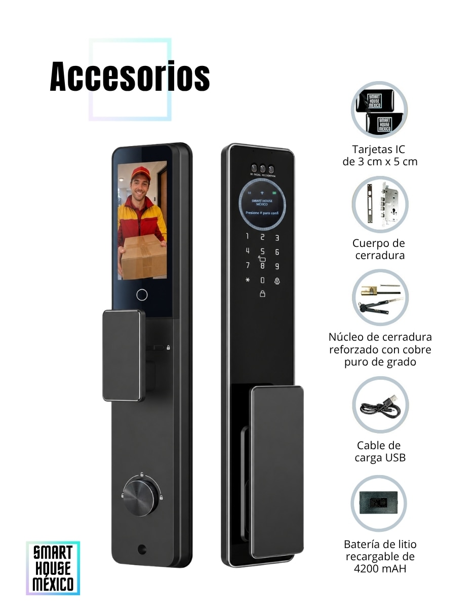 Cerradura smart Eclipse 6
