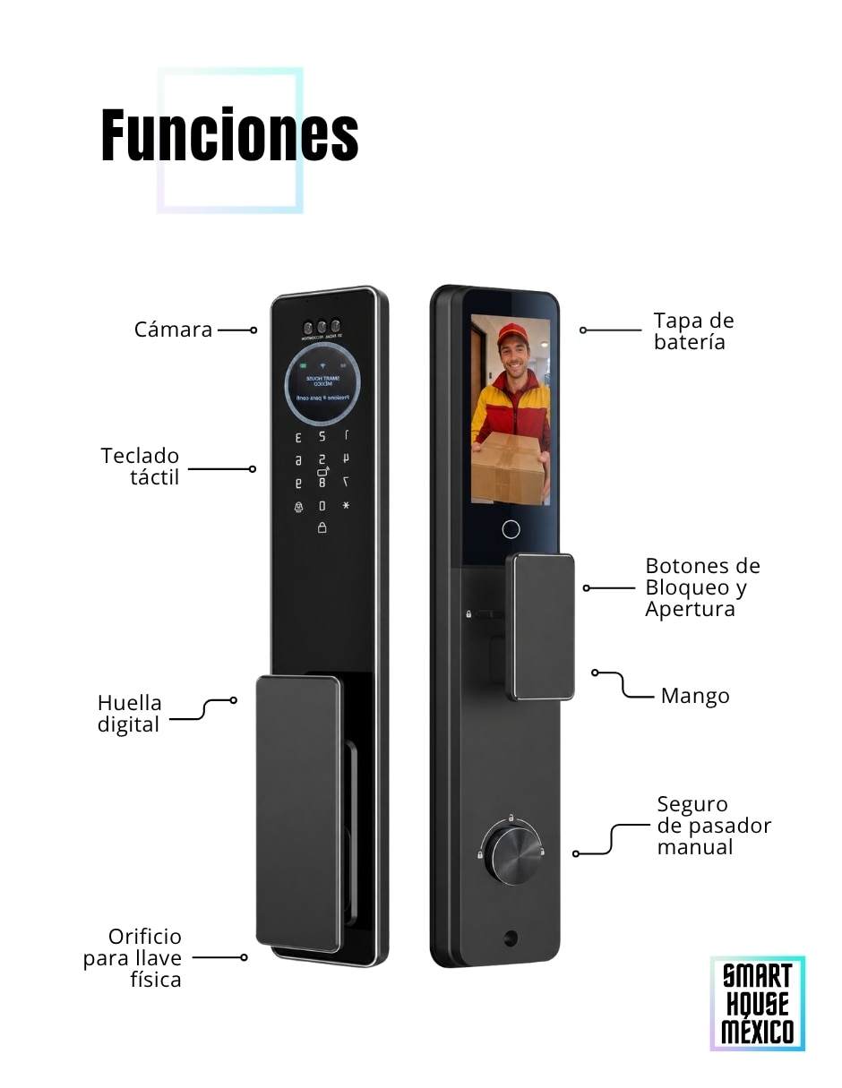 Cerradura smart Eclipse 7