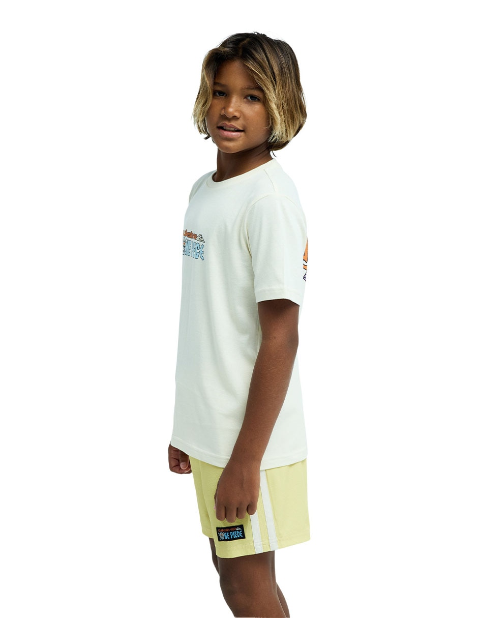 Playera one piece manga corta para niño 5