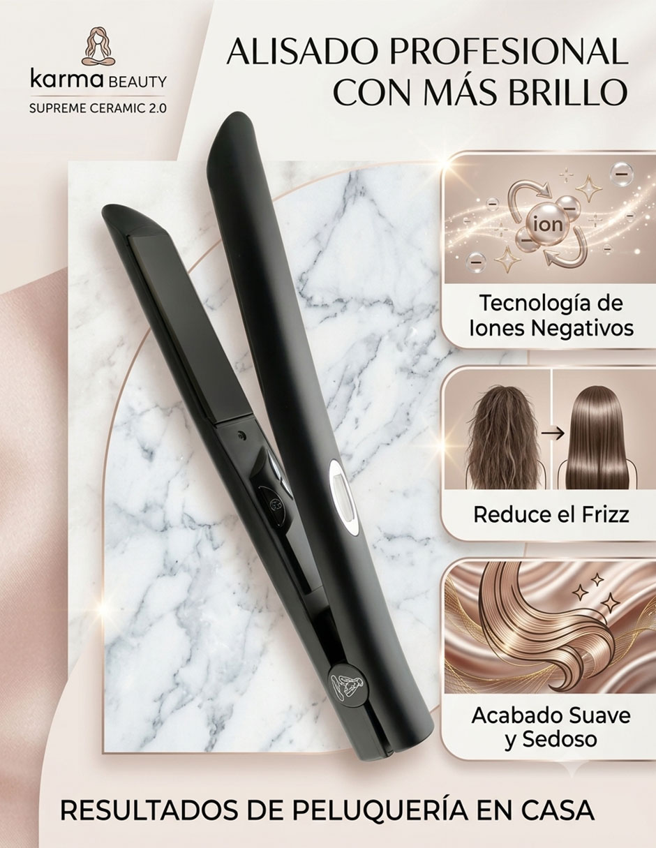Alaciadora placas de cerámica 4