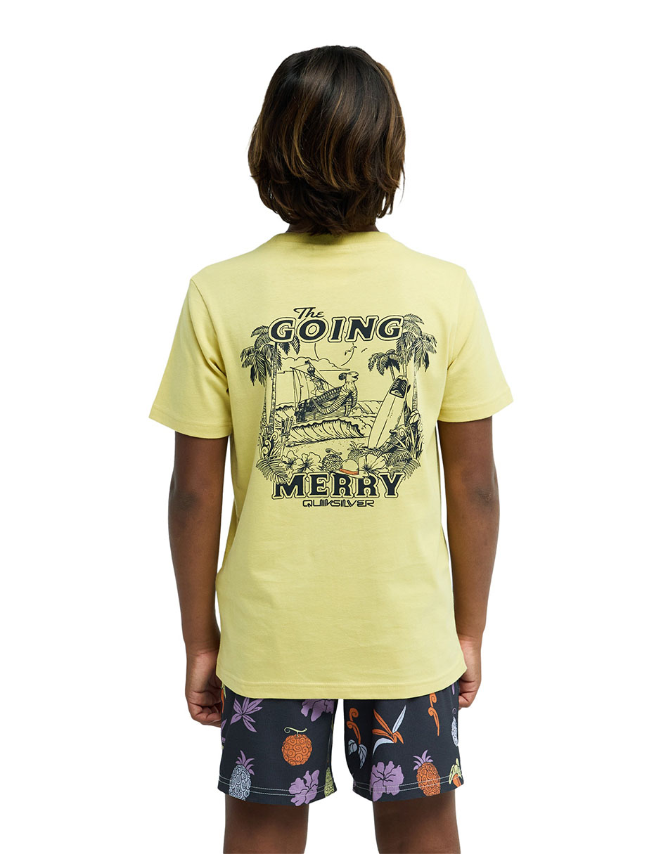 Playera manga corta para niño 5
