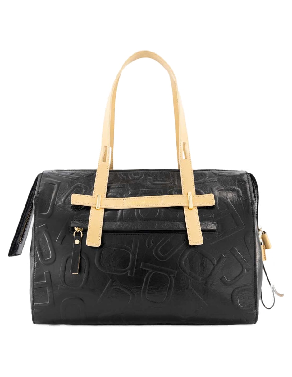 Bolsa Bowler de piel para mujer