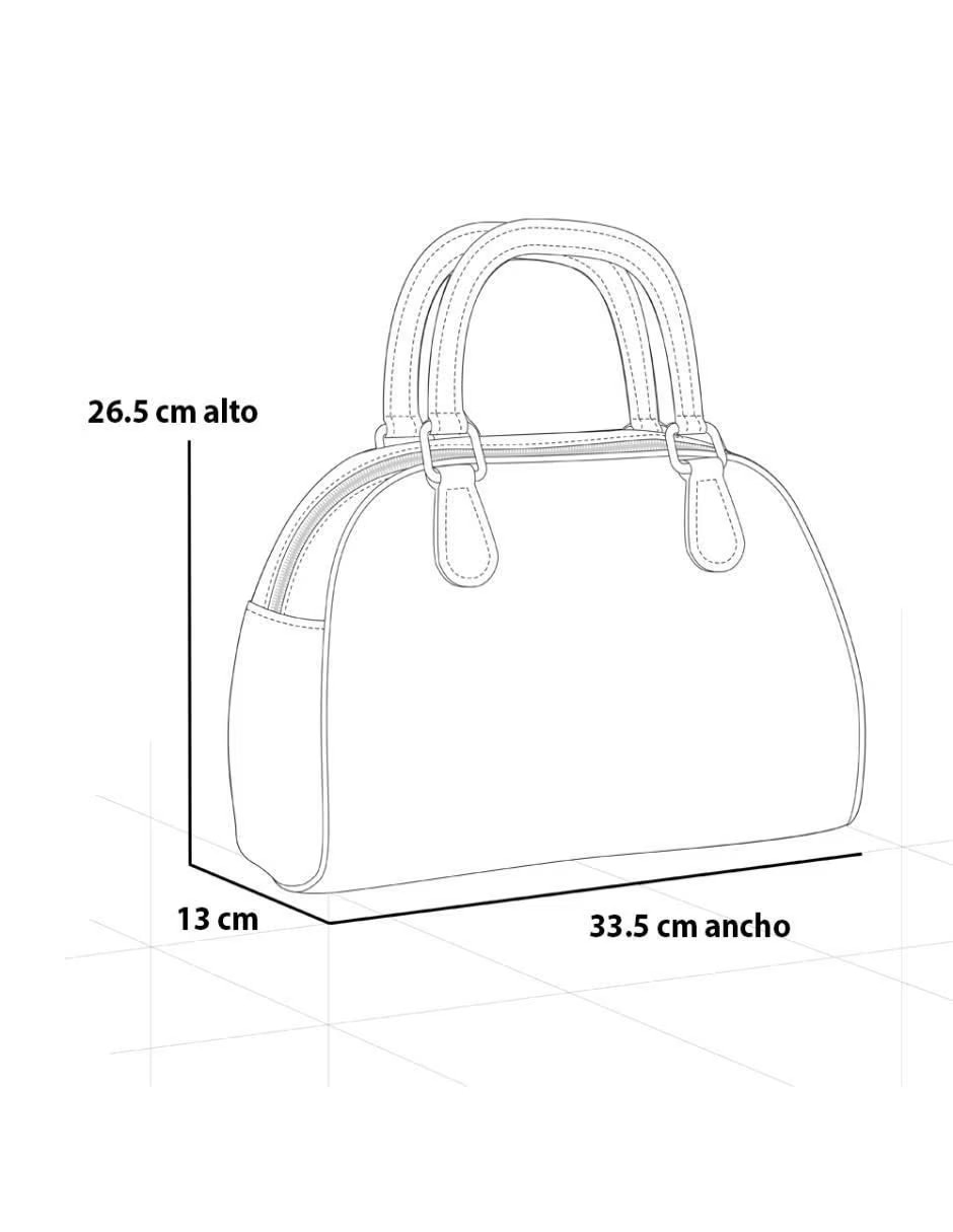 Bolsa Bowler de piel para mujer 6