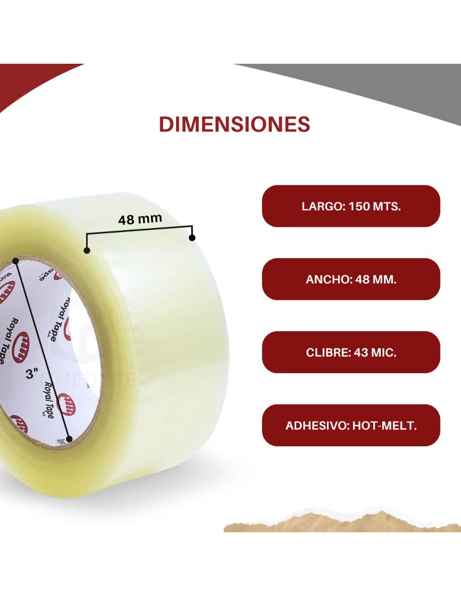 Set cinta adhesiva fijación alta 7