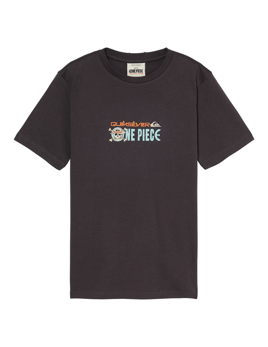 Playera one piece manga corta para niño