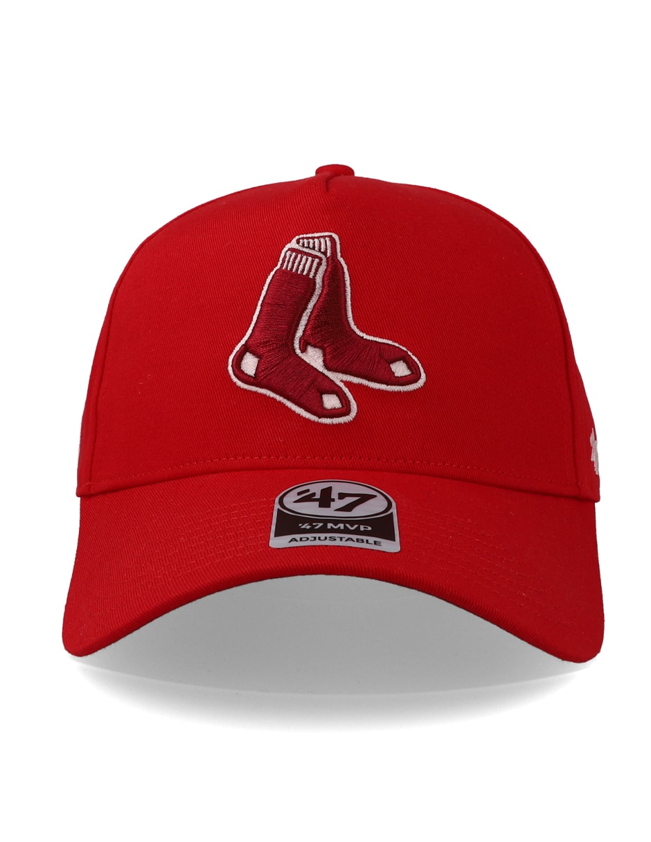 Gorra visera curva snapback para béisbol '47 MLB Red Sox Mvp Dt Rojo/Blanco Unitalla Boston Red Sox para adulto Gorra visera curva snapback para béisbol '47 MLB Red Sox Mvp Dt Rojo/Blanco Unitalla Boston Red Sox para adulto