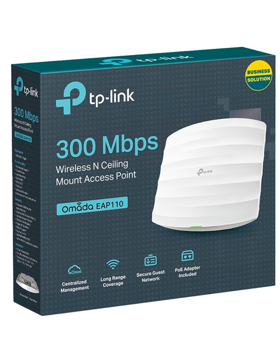 Expansor de wifi alámbrico TP Link EAP110 v 1