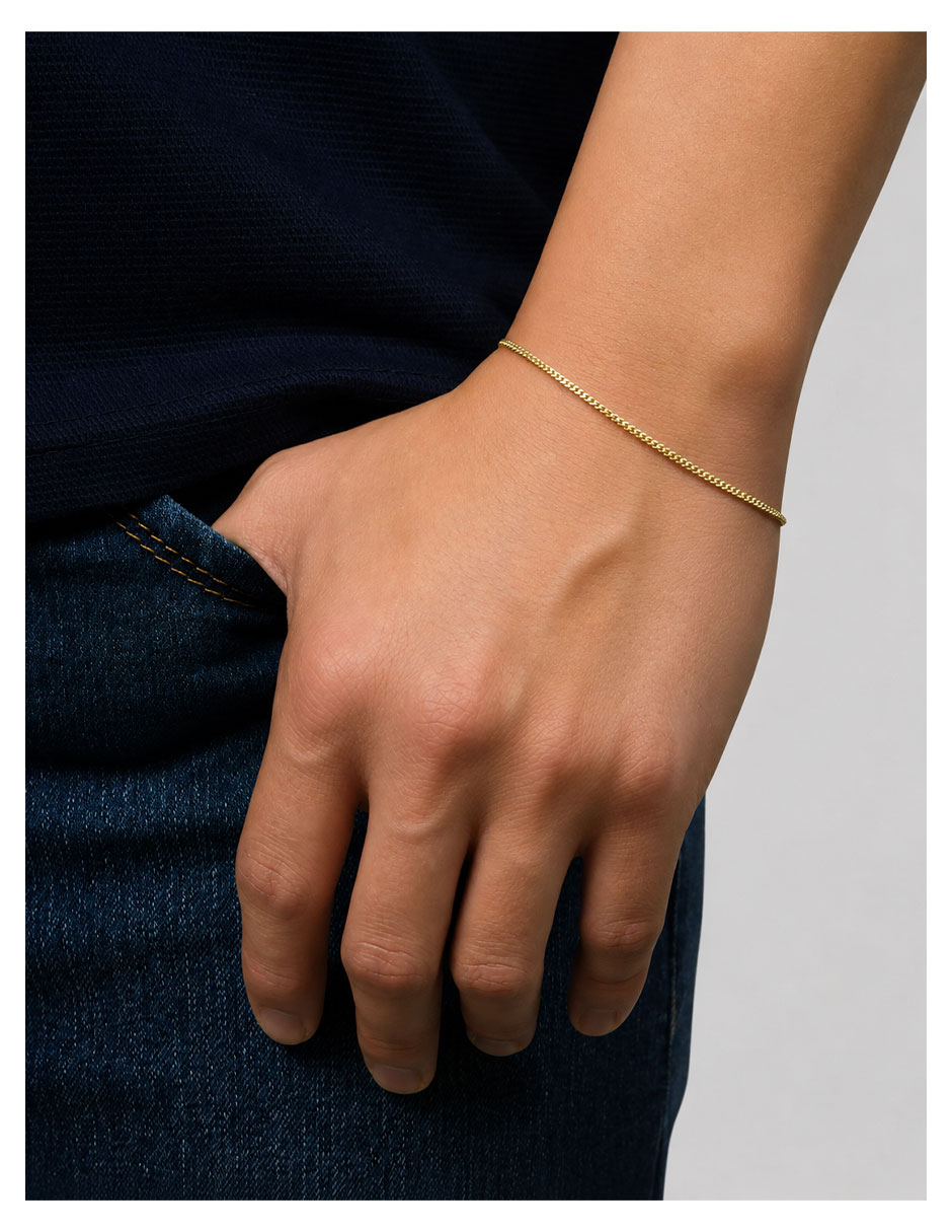 Pulsera Crixus Joyeria de oro amarillo 10 k