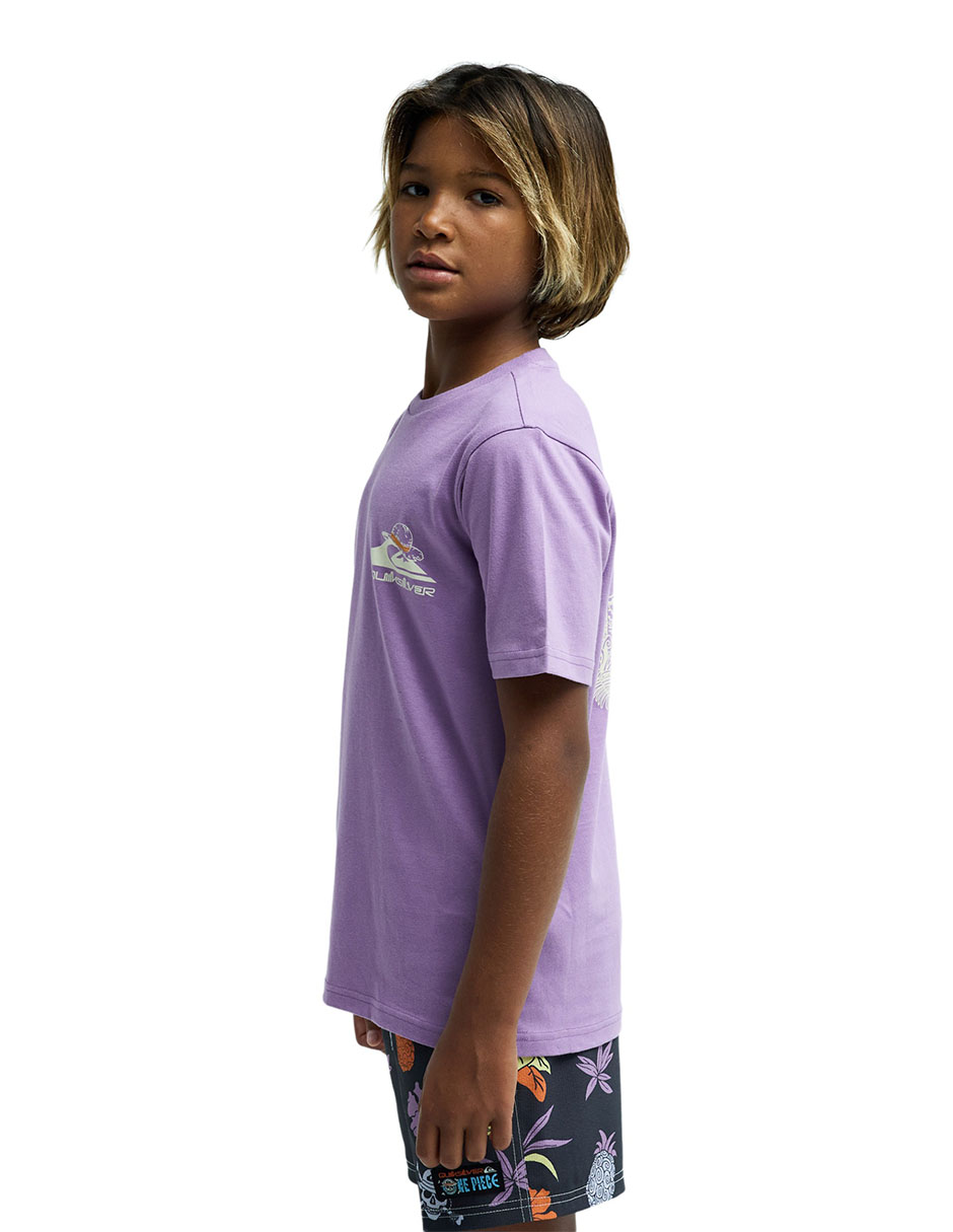 Playera One Piece manga corta para niño 4