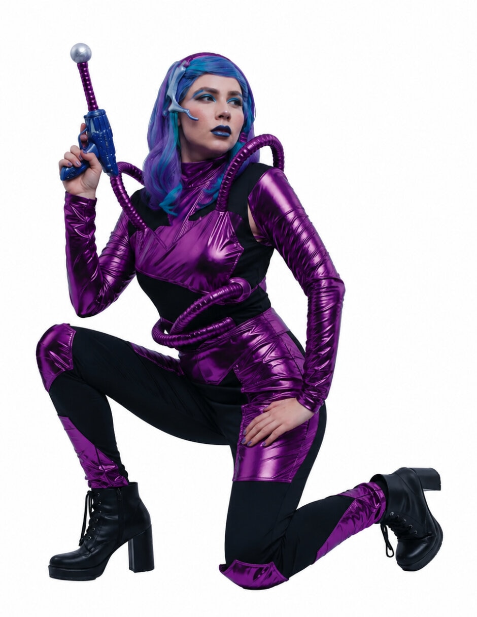 Disfraz de Robot para mujer 5