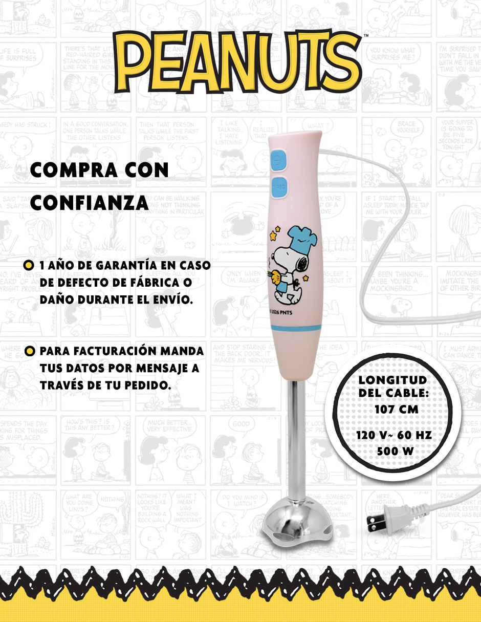 Batidora inmersión Peanuts 2 velocidades PS-1204