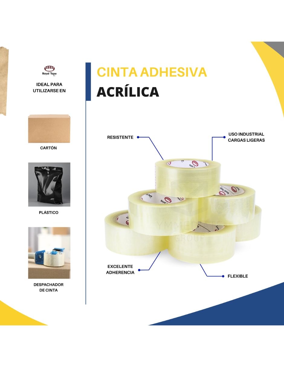 Set cinta adhesiva fijación alta 3