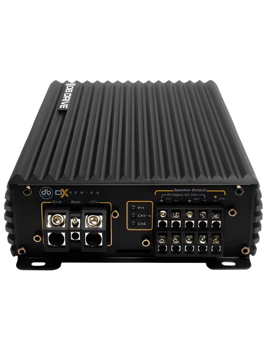 Amplificador para auto DB Drive DX-A1005 de 12 VDC