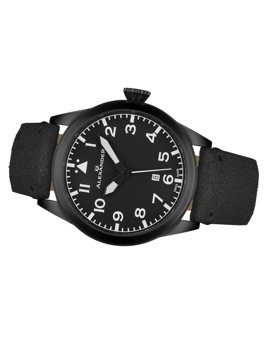 Reloj Alexander Swiss made Aviator para hombre A601-03