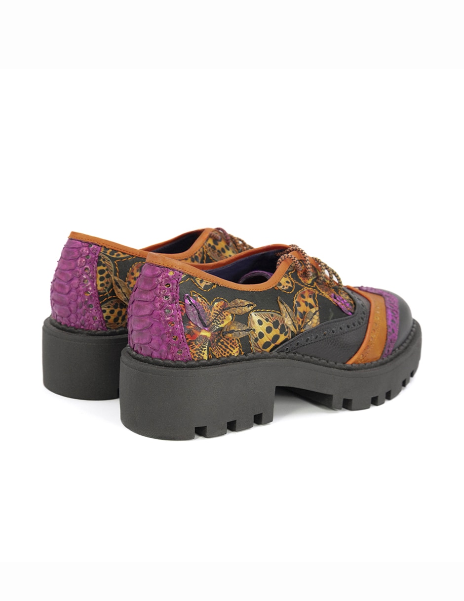 Mocasín de piel para mujer 6