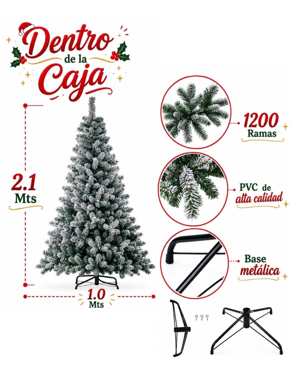 Árbol de navidad de metal 8