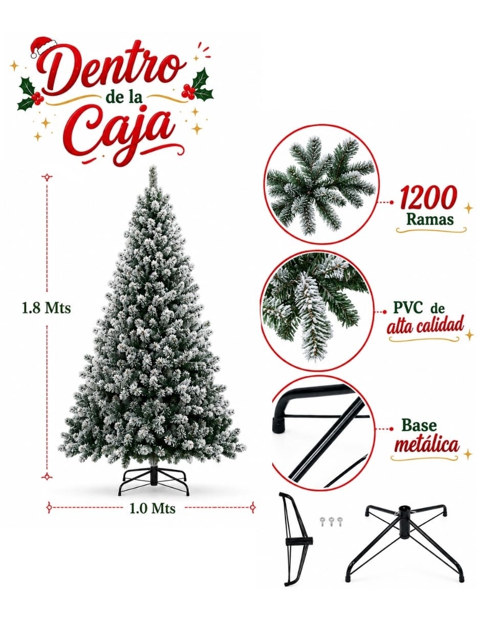 Árbol de navidad de metal 3