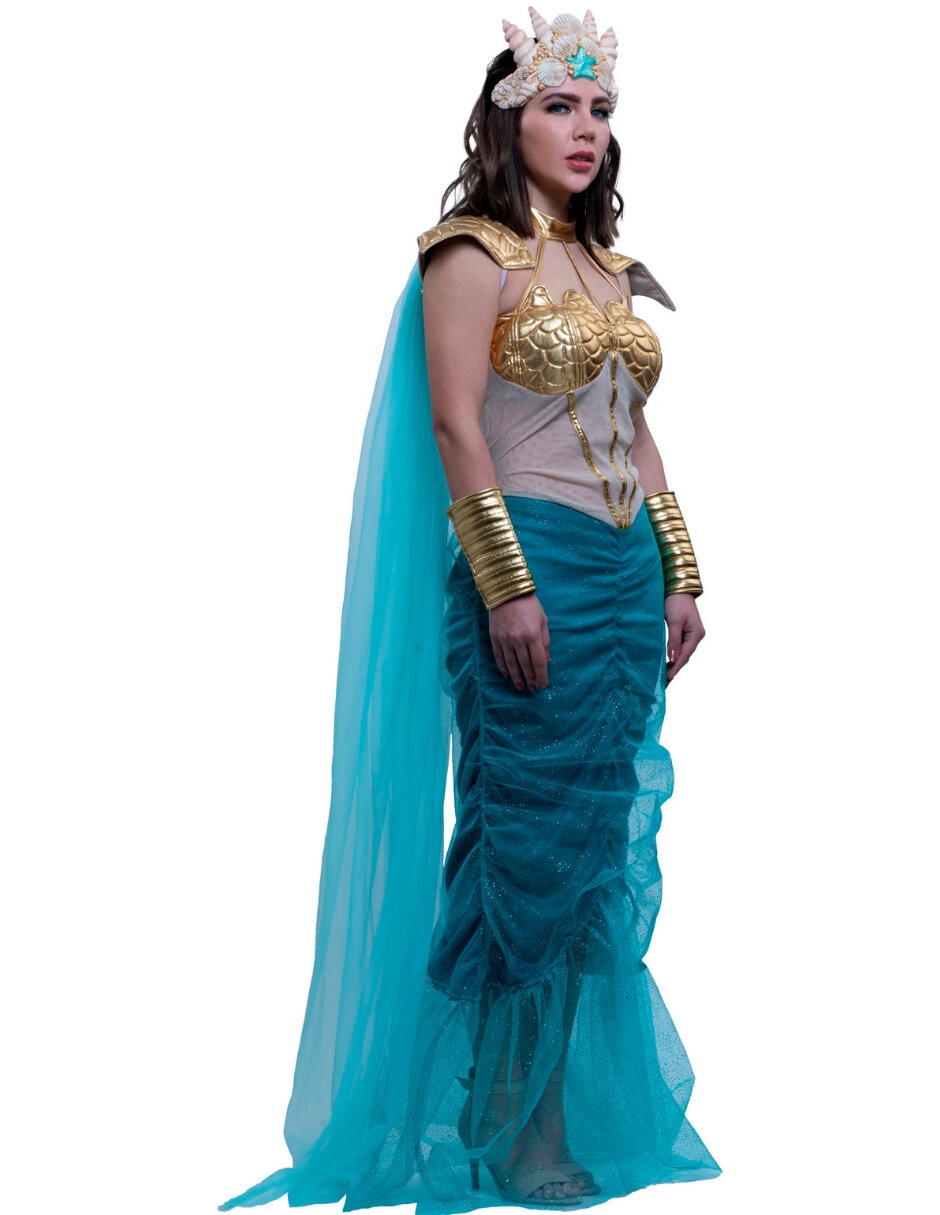 Disfraz de Diosa de Sirena para mujer 6