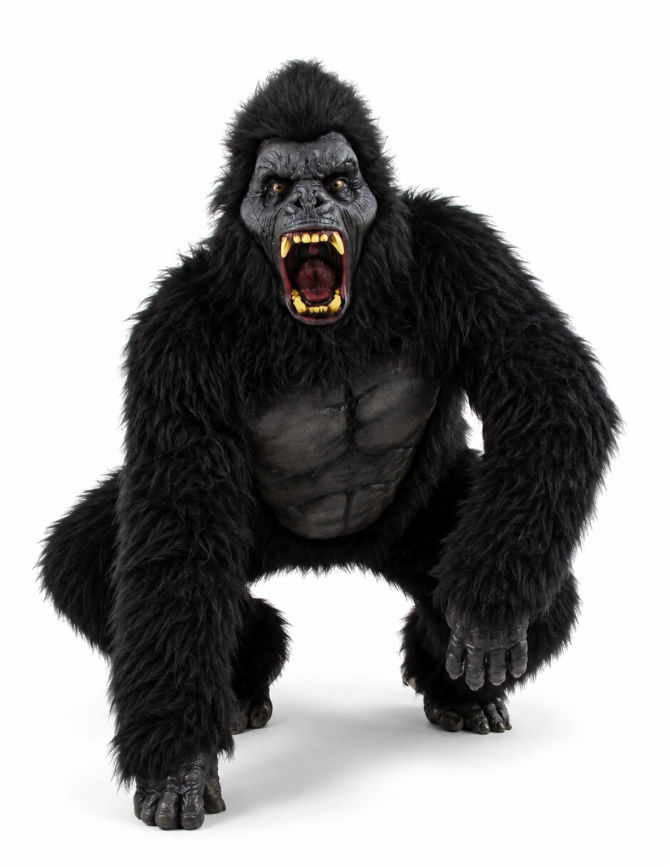 Disfraz de King Kong unisex 3