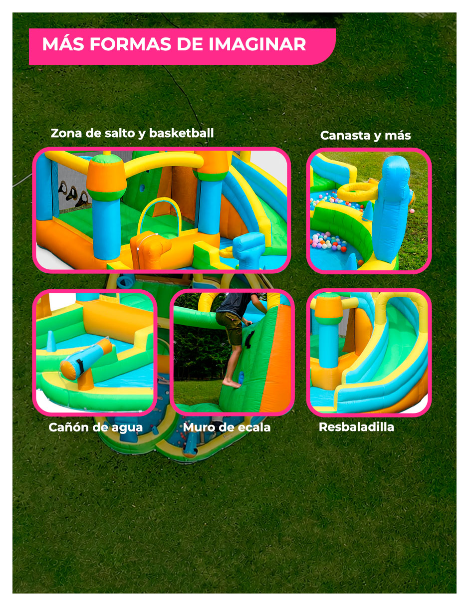 Brincolin inflable forma rectangular 2