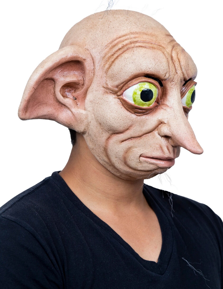 Maquillaje para disfraz de Dobby Elfo Harry Potter 2